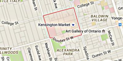 Mapa de Kensington Market