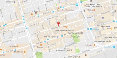 Mapa de Juan de la calle de Toronto