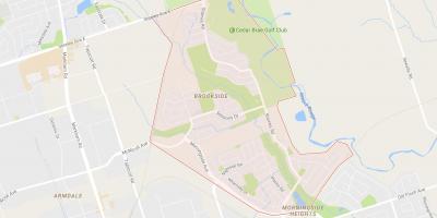 Mapa de Morningside Heights barrio de Toronto
