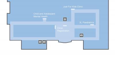Mapa de San José del centro de Salud de Toronto OLM nivel 3